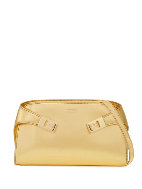 Ferragamo mini Hug cross body bag - Gold - zdjęcie produktu nr 1