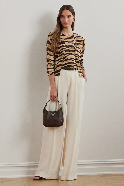 Lauren Ralph Lauren kardigan damski kolor beżowy lekki 200971371 - zdjęcie produktu nr 2