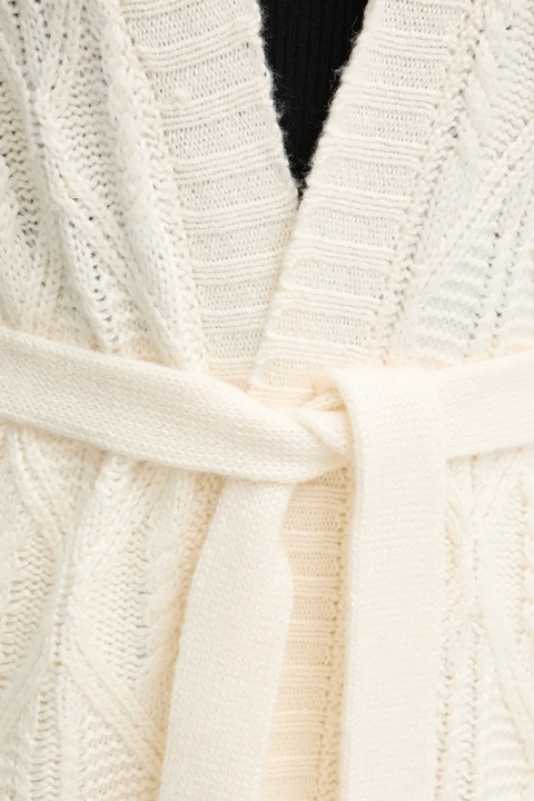 Guess kardigan z dodatkiem wełny NATHALIE damski kolor beżowy W5BR76 Z4152 - zdjęcie produktu nr 2