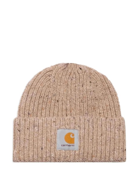 Carhartt WIP Anglistic ribbed beanie - Neutrals - zdjęcie produktu nr 1