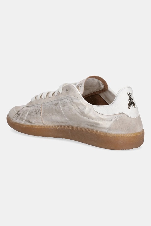 Patrizia Pepe sneakersy skórzane damskie kolor szary 2Z0065 L168 FG46 - zdjęcie produktu nr 2