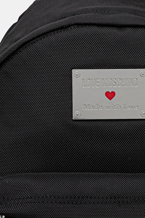 Love Moschino plecak damski kolor czarny duży z aplikacją JC4201PP1NLN100A - zdjęcie produktu nr 2