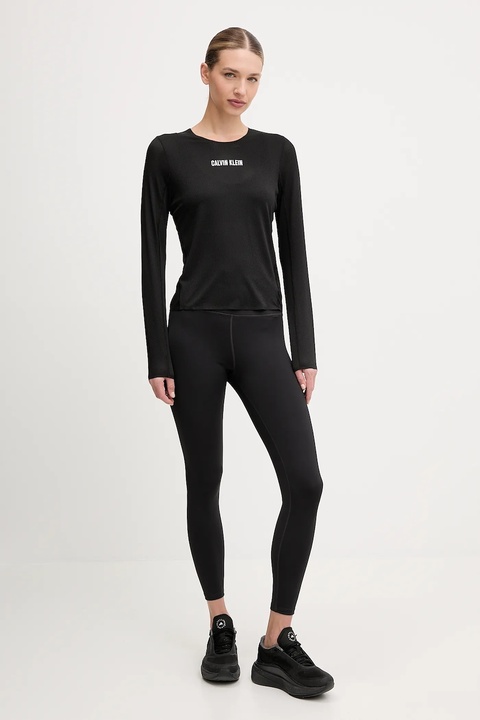 Calvin Klein Performance longsleeve treningowy kolor czarny LVGWF5K201 - zdjęcie produktu nr 1