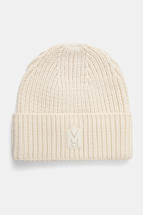 MACKAGE czapka wełniana kolor beżowy wełniana JUDE-WZ - zdjęcie produktu nr 1