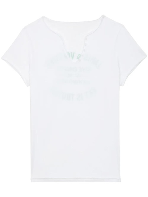 Zadig&Voltaire logo-print T-shirt - White - zdjęcie produktu nr 1