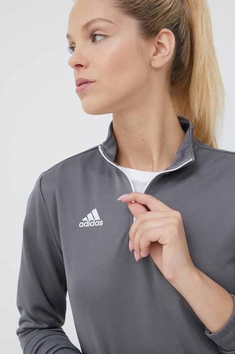 adidas Performance bluza Entrada 22 kolor szary H57542 - zdjęcie produktu nr 2