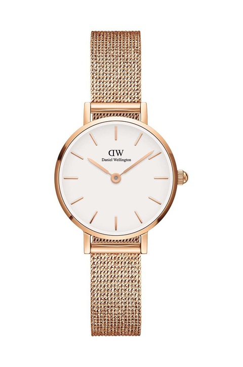 Daniel Wellington zegarek Petite 24 Pressed damski kolor różowy - zdjęcie produktu nr 1