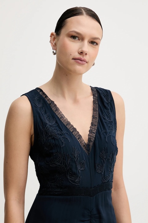 Pedro del Hierro sukienka kolor granatowy maxi rozkloszowana 3812202 - zdjęcie produktu nr 2