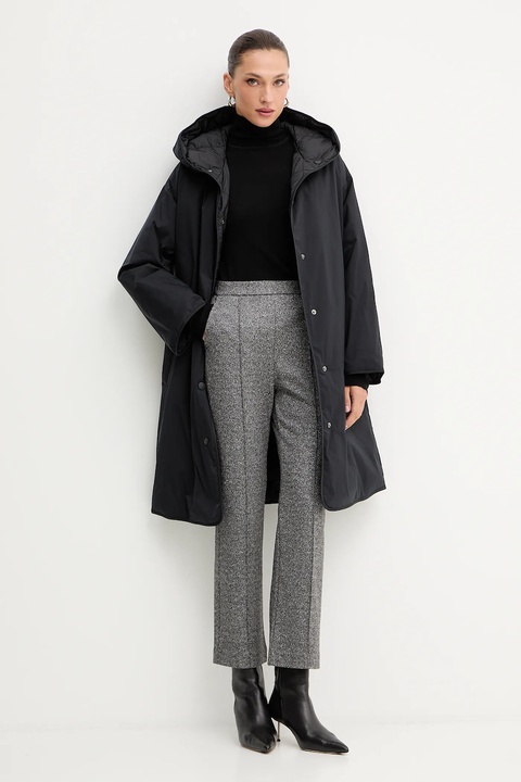 Weekend Max Mara kurtka BANFY kolor czarny przejściowa 2525496042600 - zdjęcie produktu nr 2
