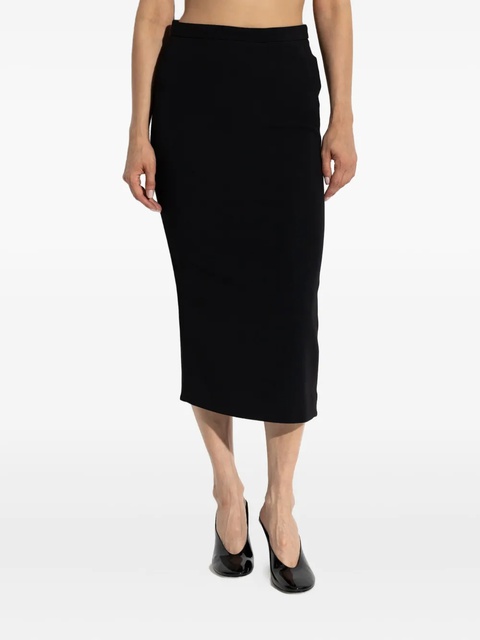 Givenchy midi zip-fastening skirt - Black - zdjęcie produktu nr 2