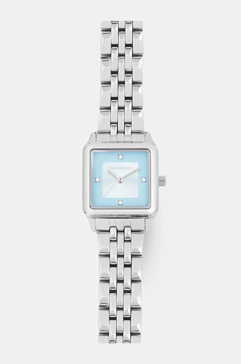 Trussardi zegarek T- FORMA damski kolor srebrny R2453173504 - zdjęcie produktu nr 1