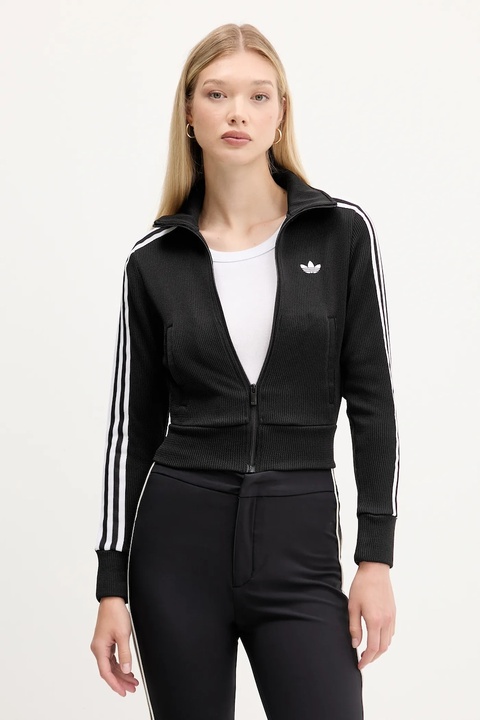 adidas Originals bluza Firebird damska kolor czarny z nadrukiem JY2613 - zdjęcie produktu nr 1
