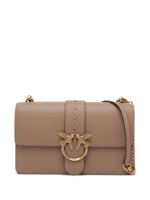 PINKO Classic Love One flap shoulder bag - Neutrals - zdjęcie produktu nr 1