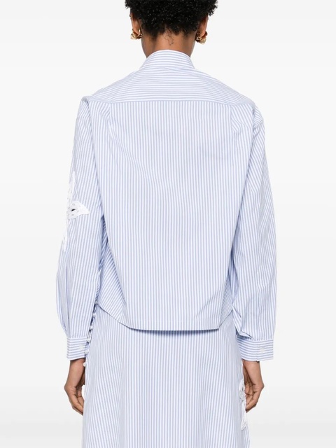 SANDRO striped shirt - Blue - zdjęcie produktu nr 2