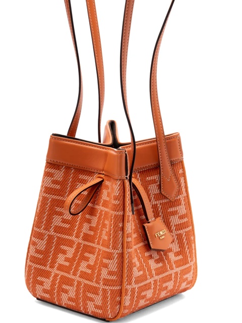 FENDI Origami shoulder bag - Orange - zdjęcie produktu nr 2