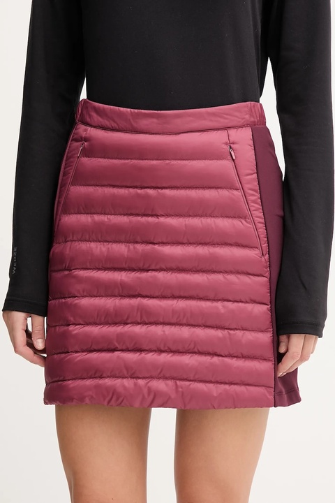 Jack Wolfskin spódnica sportowa ROUTEBURN PRO kolor różowy mini prosta A65184 - zdjęcie produktu nr 1