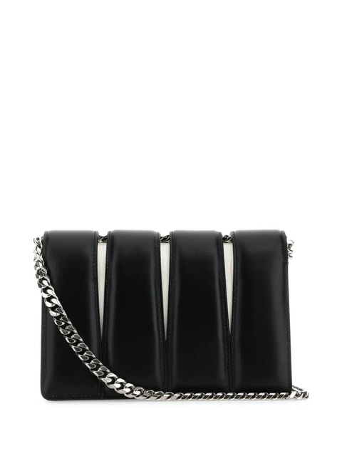 Alexander McQueen Slash studded chain-link bag - Black - zdjęcie produktu nr 2