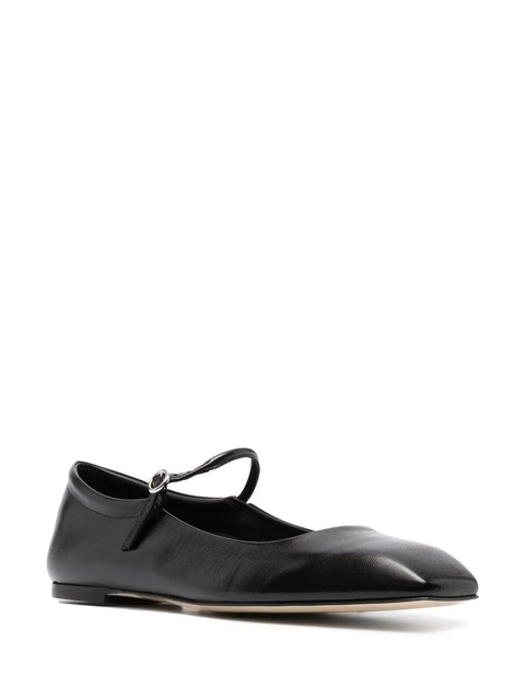 Aeyde Maryjane leather ballerina shoes - Black - zdjęcie produktu nr 2