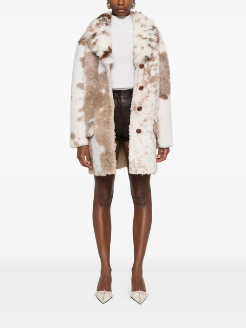 Prada patterned coat - White - zdjęcie produktu nr 1