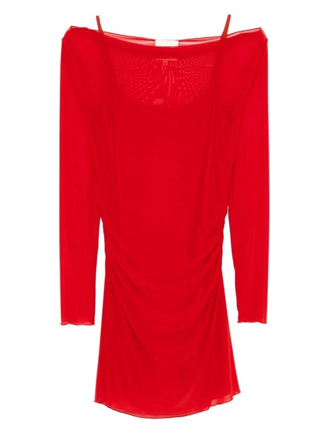 Reformation REESE knit dress - Red - zdjęcie produktu nr 1