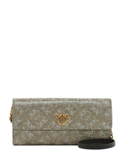 PINKO crystal-embellished wallet - Gold - zdjęcie produktu nr 1