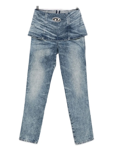 Diesel overlapping-detail jeans - Blue - zdjęcie produktu nr 1