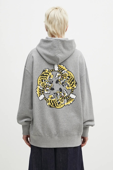 Kenzo bluza bawełniana x Verdy kolor szary z aplikacją FF58SW2404MF.94 - zdjęcie produktu nr 2