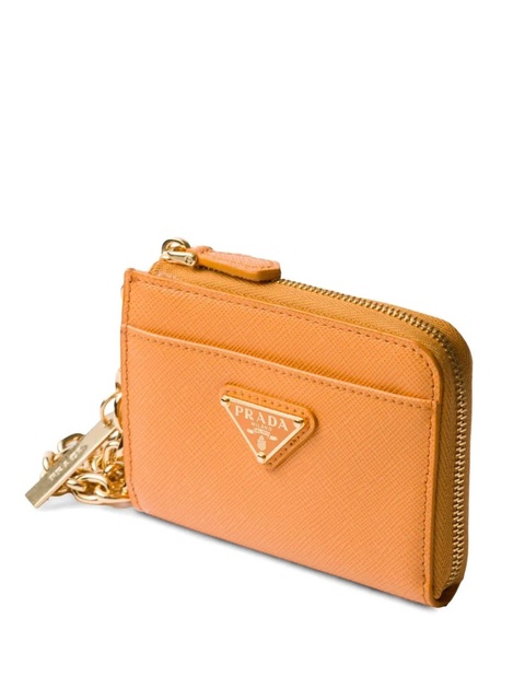 Prada small Saffiano wallet - Orange - zdjęcie produktu nr 2