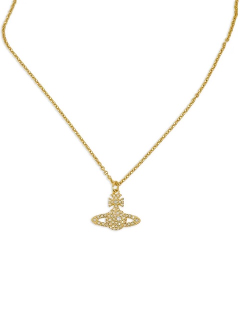 Vivienne Westwood crystal-embellished Orb necklace - Gold - zdjęcie produktu nr 2