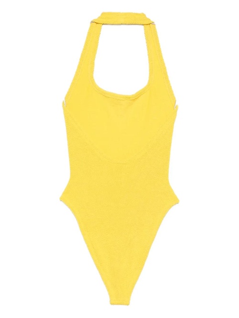 Hunza G Sandy halterneck swimsuit - Yellow - zdjęcie produktu nr 1