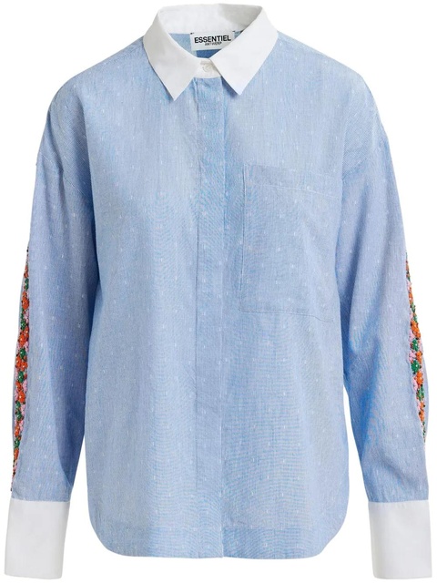 Essentiel Antwerp Harkle shirt - Blue - zdjęcie produktu nr 1