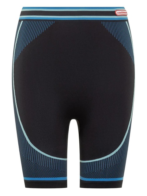 Casablanca seamless striped shorts - Black - zdjęcie produktu nr 1