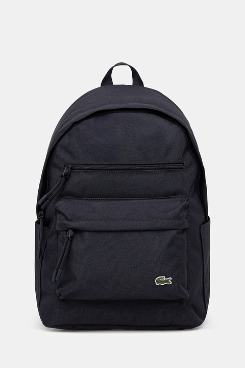 Lacoste plecak kolor granatowy duży gładki NU5180NE - zdjęcie produktu nr 1
