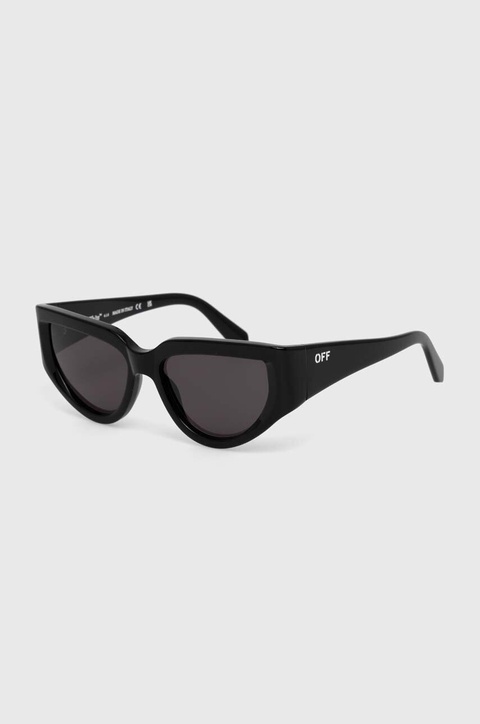 Off-White okulary przeciwsłoneczne kolor czarny OERI116_551007 - zdjęcie produktu nr 1