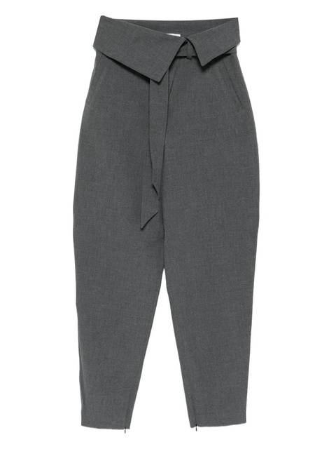 The Attico fold waist trousers - Grey - zdjęcie produktu nr 1