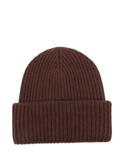 MC2 Saint Barth ribbed patch hat - Brown - zdjęcie produktu nr 2