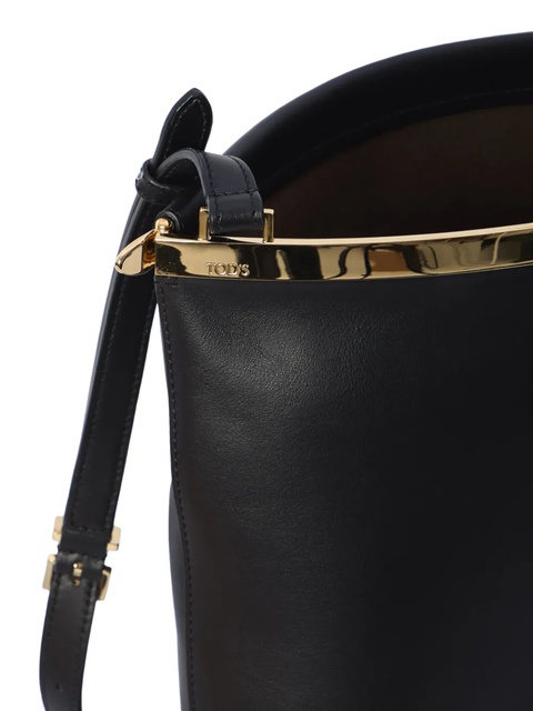 Tod's leather bucket bag - Black - zdjęcie produktu nr 2