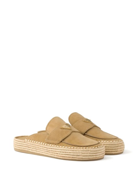 Prada suede espadrilles - Neutrals - zdjęcie produktu nr 2