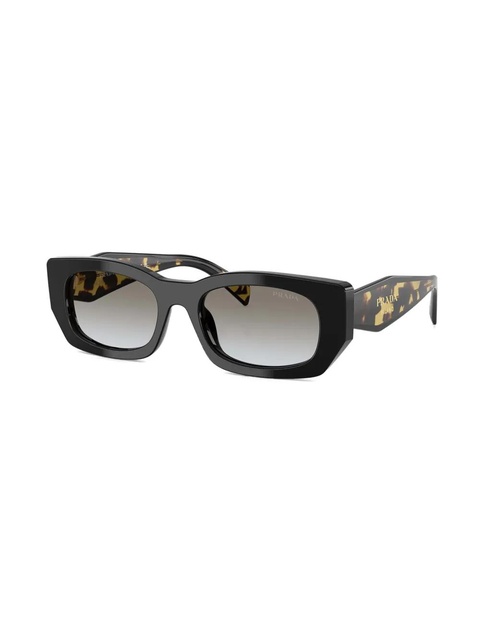 Prada Eyewear tortoiseshell-effect sunglasses - Black - zdjęcie produktu nr 2