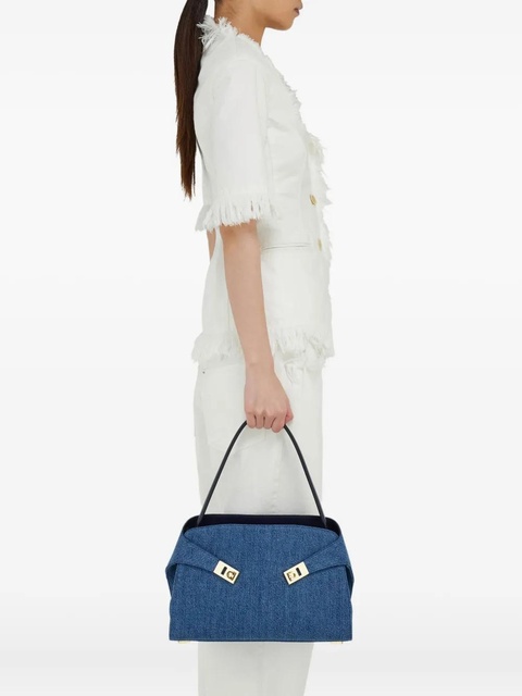 Ferragamo Hug shoulder bag - Blue - zdjęcie produktu nr 2