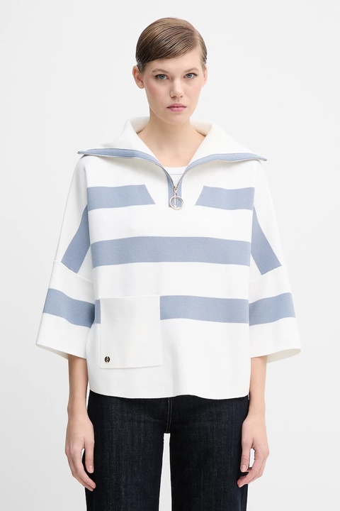 Joseph Ribkoff sweter damski kolor biały lekki 261983 - zdjęcie produktu nr 1