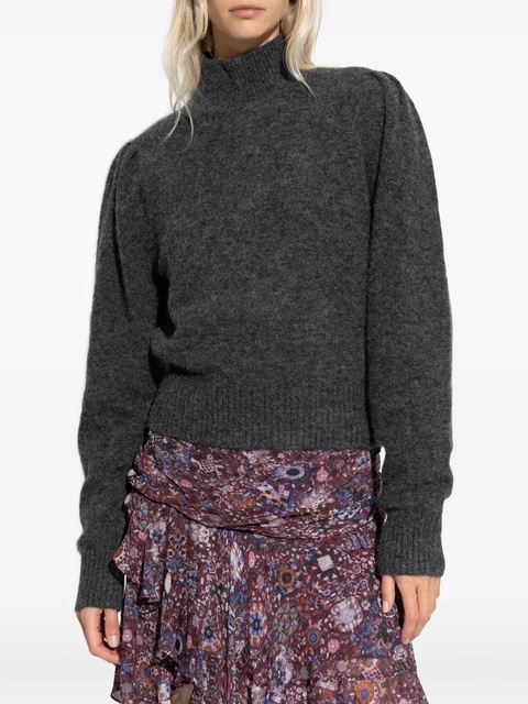 MARANT ÉTOILE long-sleeve turtleneck sweater - Grey - zdjęcie produktu nr 2