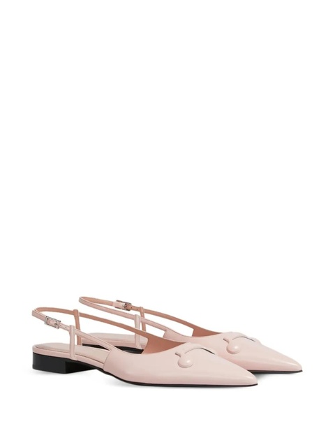 Marni slingback pointed-toe flats - Pink - zdjęcie produktu nr 2