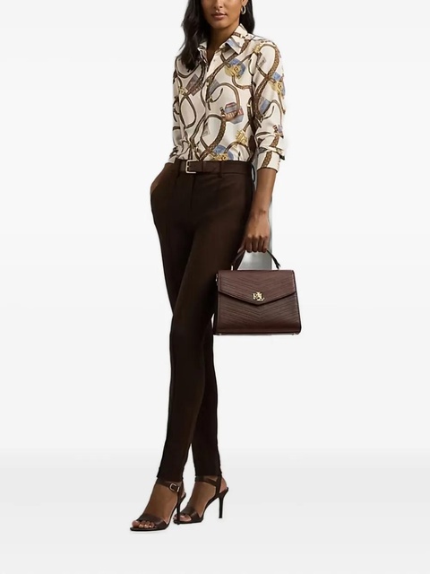 Lauren Ralph Lauren belted pants - Brown - zdjęcie produktu nr 1
