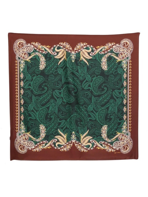 ETRO paisley-patterned scarf - Green - zdjęcie produktu nr 1