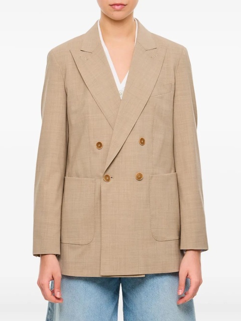 Max Mara double-breasted blazer - Neutrals - zdjęcie produktu nr 1