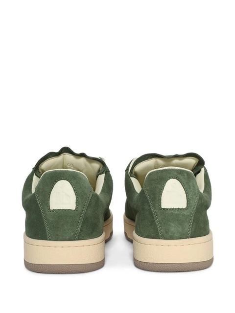 Lanvin Curb Lite suede sneakers - Green - zdjęcie produktu nr 2
