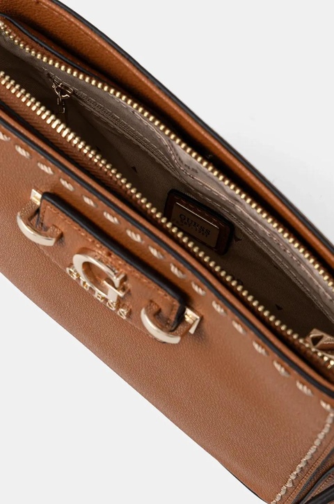 Guess torebka NASTRA kolor brązowy HWBG96 37720 - zdjęcie produktu nr 2