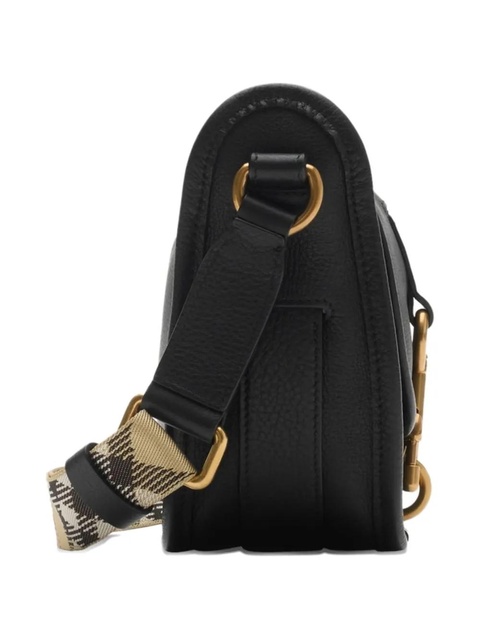 Burberry B-Buckle Saddle Cross Body Bag - Black - zdjęcie produktu nr 1