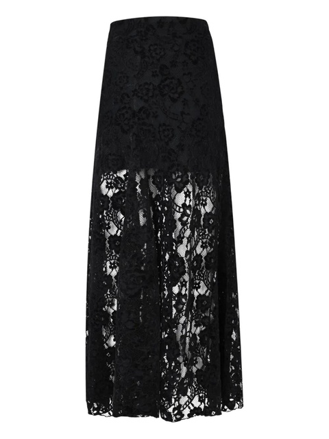 ALOHAS lace-panel maxi skirt - Black - zdjęcie produktu nr 2